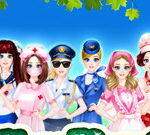 Vocational Girl dressup