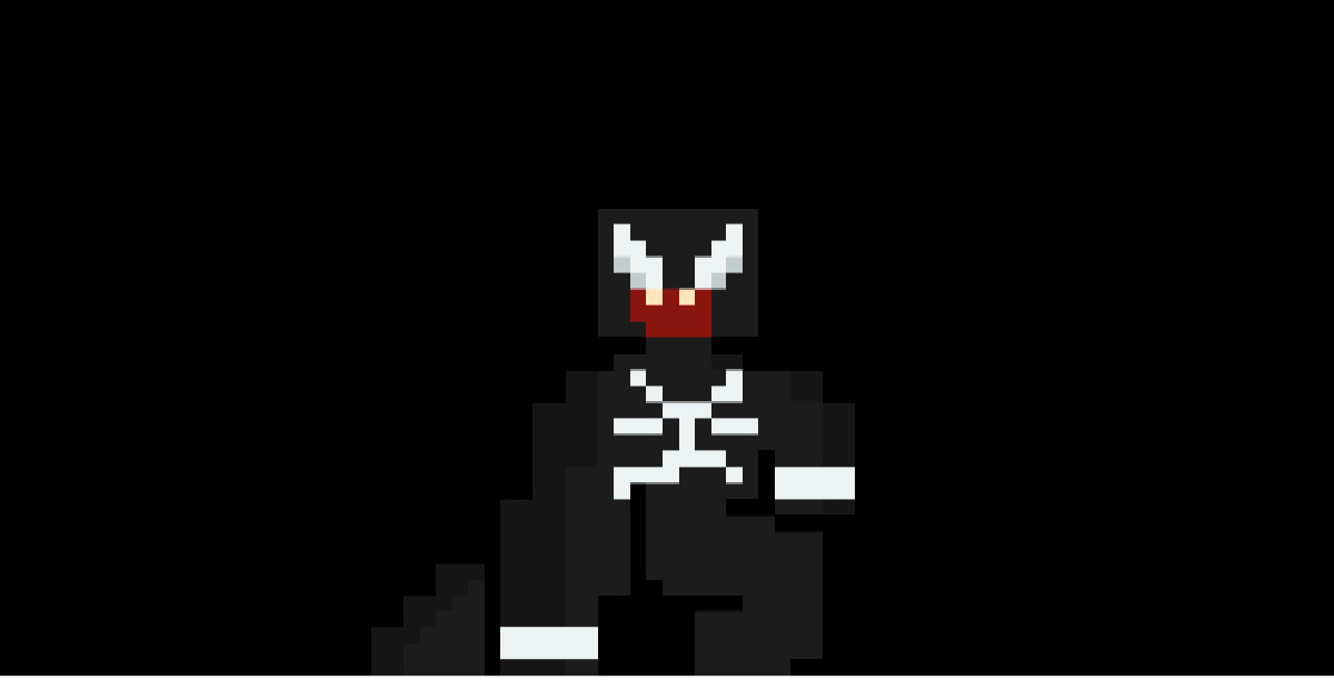 8bit Black Ropeman