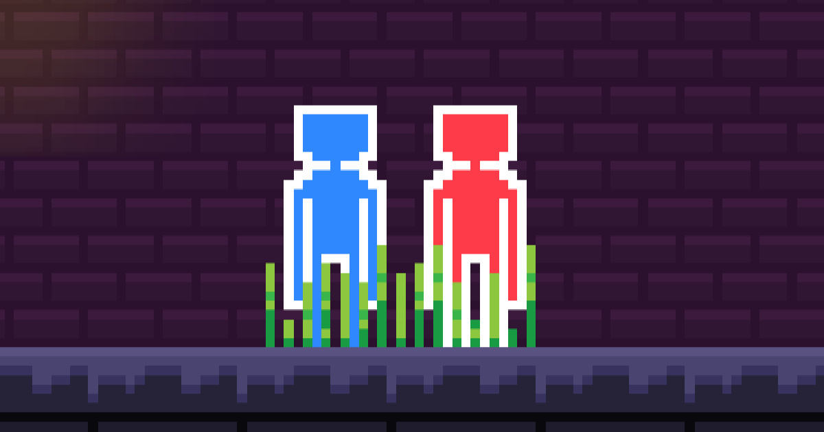 Red Stickman and Blue Stickman